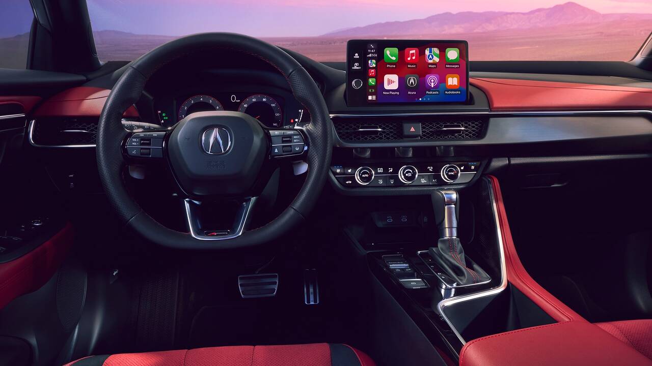 2025 Acura ADX front interior - dashboard