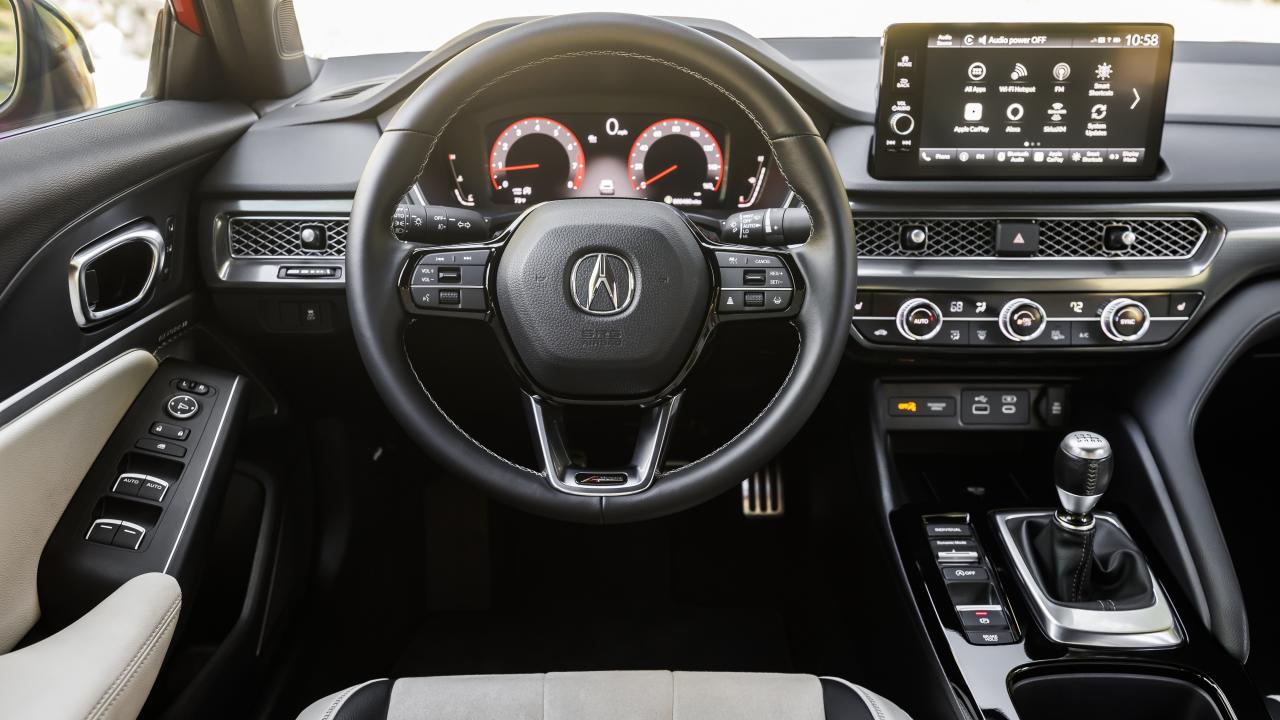 2024 Acura Integra A-Spec w/Technology front interior