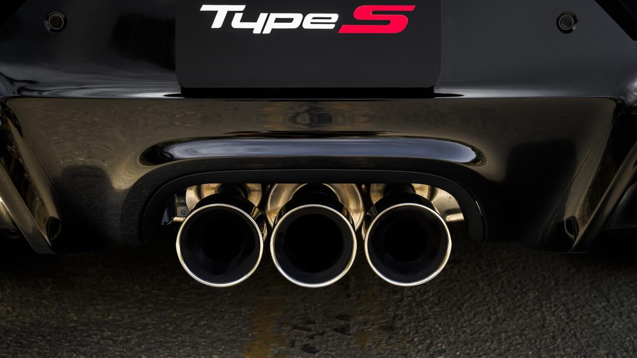 2024 Acura Integra Type S exhaust detail