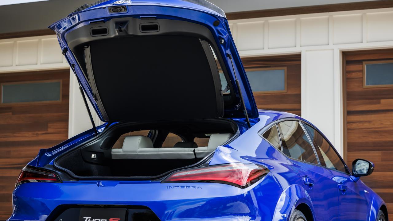 2024 Acura Integra Type S cargo capacity