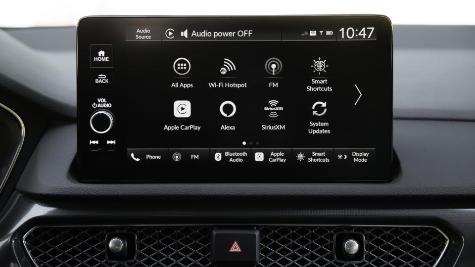 2024 Acura Integra Type S touchscreen