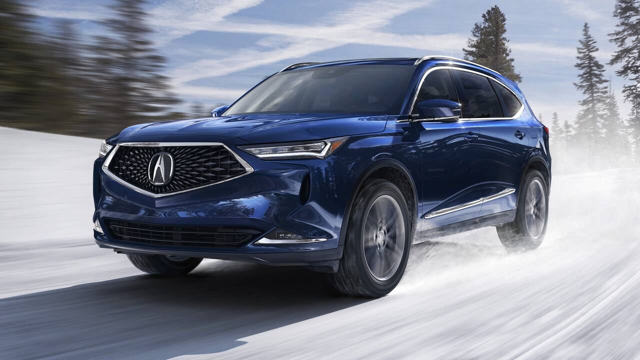 2024 Acura MDX driving front view