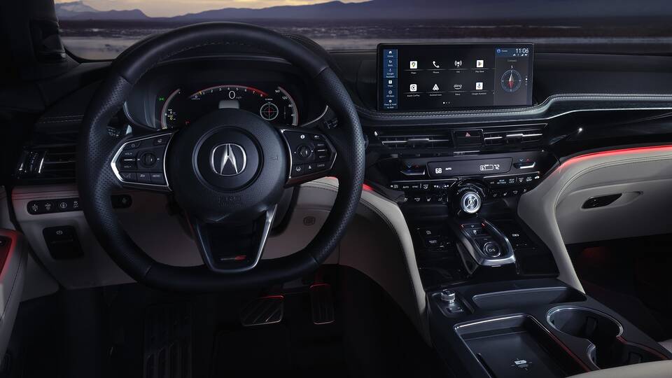 2025 Acura MDX front interior - dashboard
