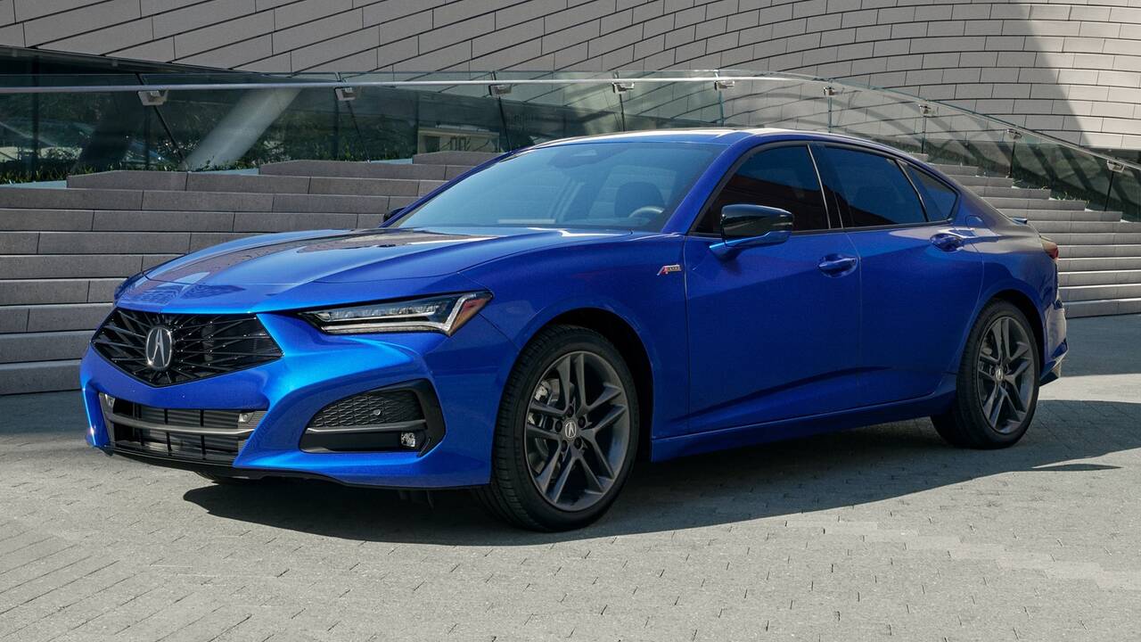 2025 Acura TLX A-Spec parked front view