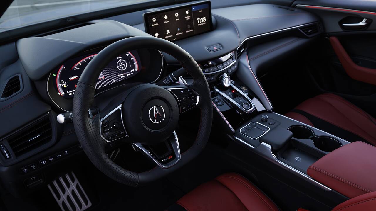 2025 Acura TLX front interior - dashboard