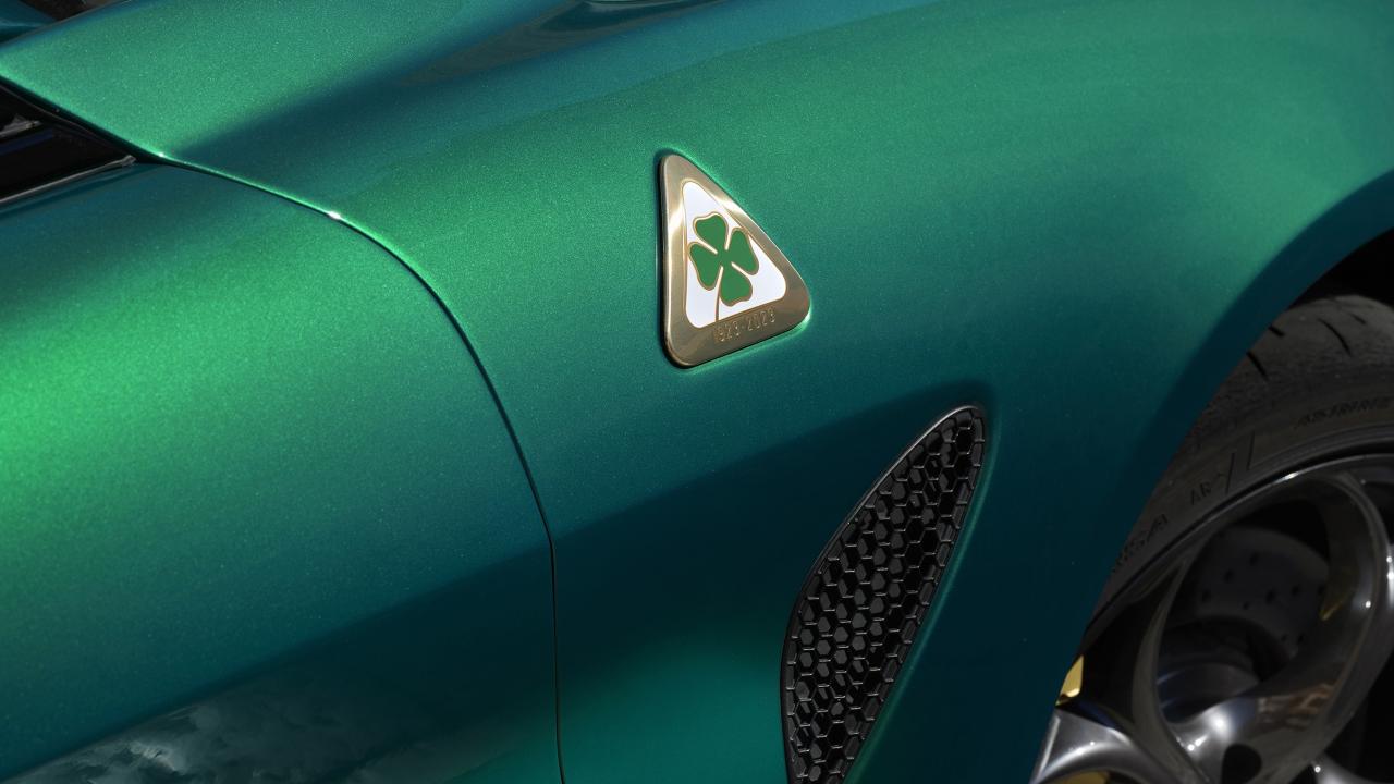 2024 Alfa Romeo Giulia Quadrifoglio badge detail