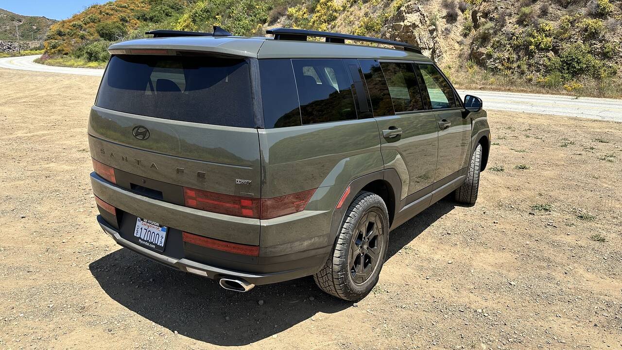 2025 Hyundai Santa Fe XRT parked - rear view