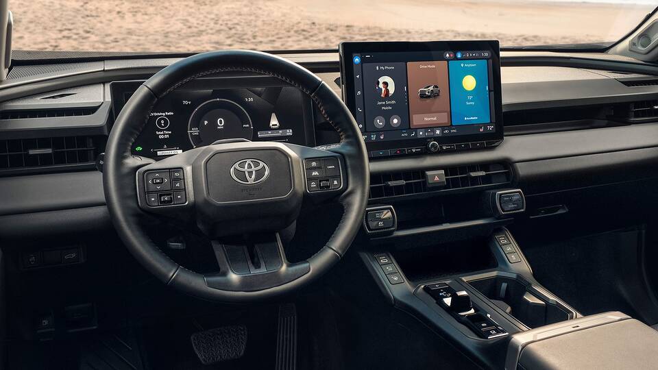 2026 Toyota RAV4 Limited front interior - dashboard