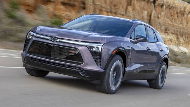 2025 Chevrolet Blazer EV RS driving front view