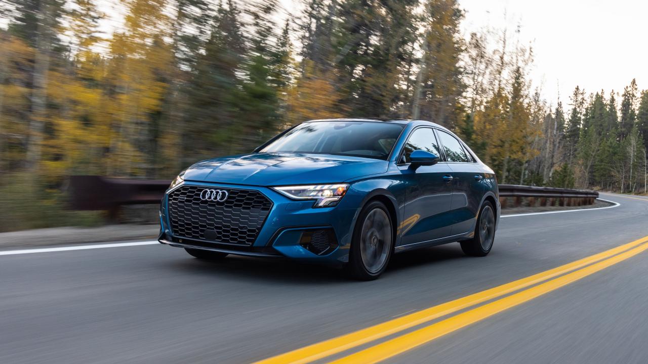 2024 Audi A3 driving