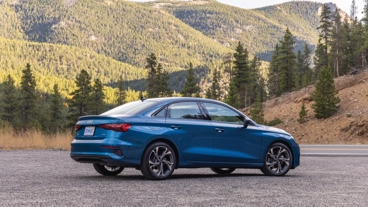 2024 Audi A3 rear view