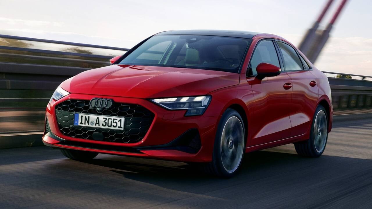 2025 Audi A3 driving front view