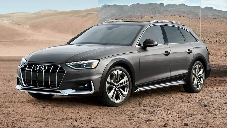2024 Audi A4 Allroad parked front view