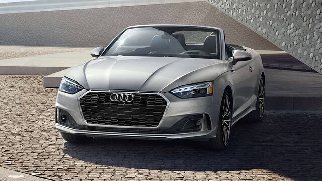 2024 Audi A5 Cabriolet parked front view