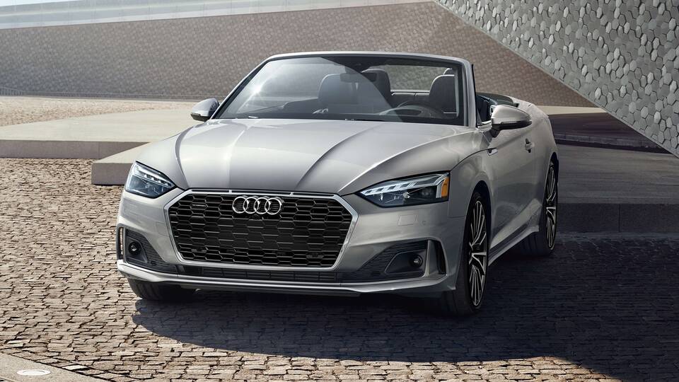 2024 Audi A5 Cabriolet parked front view