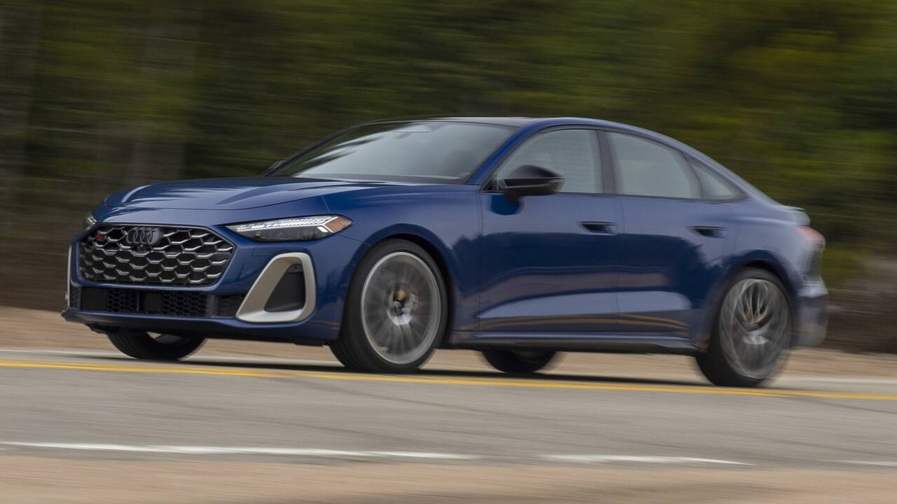 2025 Audi S5 driving side view