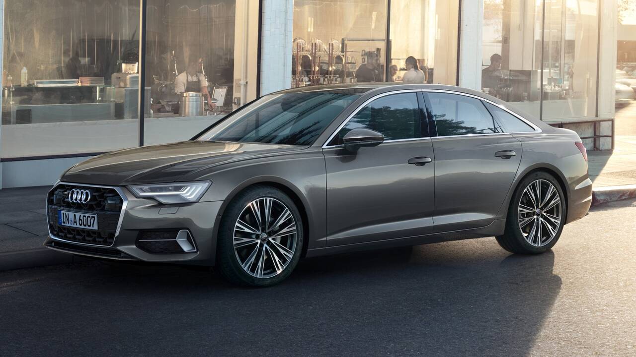 2024 Audi A6 parked side view