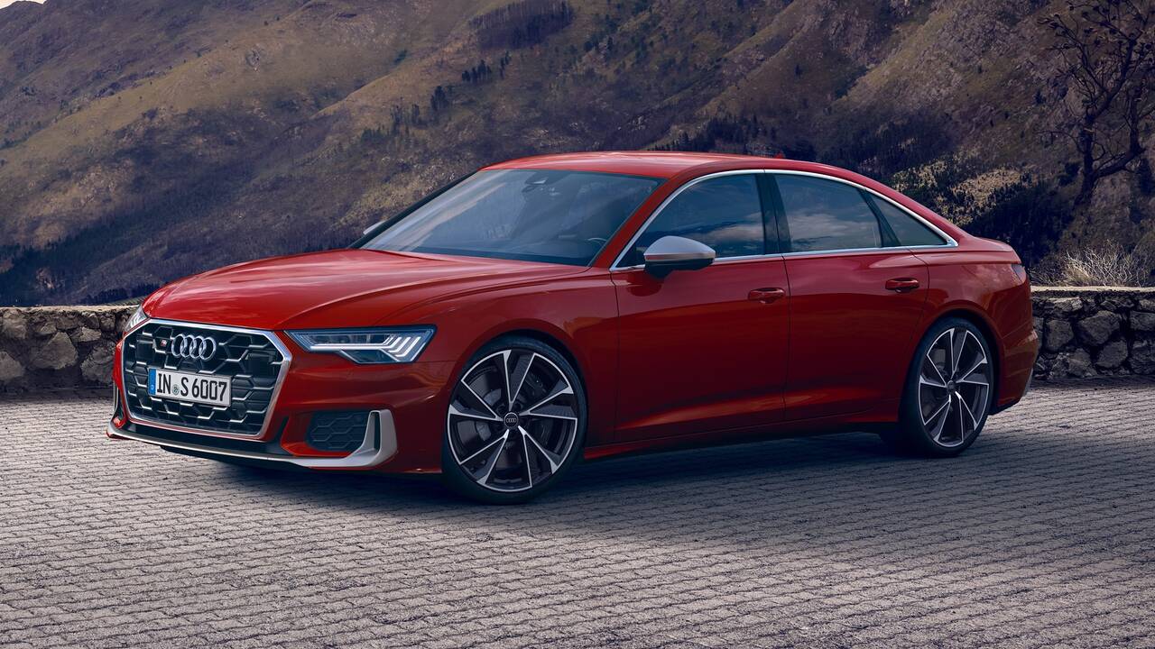 2024 Audi S6 parked front view