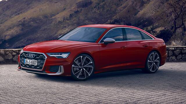 2024 Audi S6 parked front view