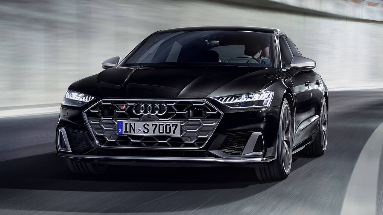 2024 Audi S7 driving front view