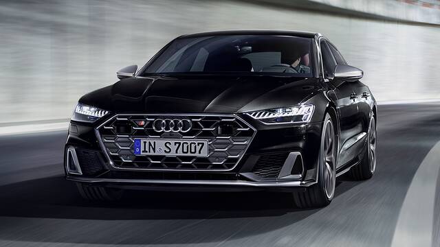 2025 Audi S7 driving front view