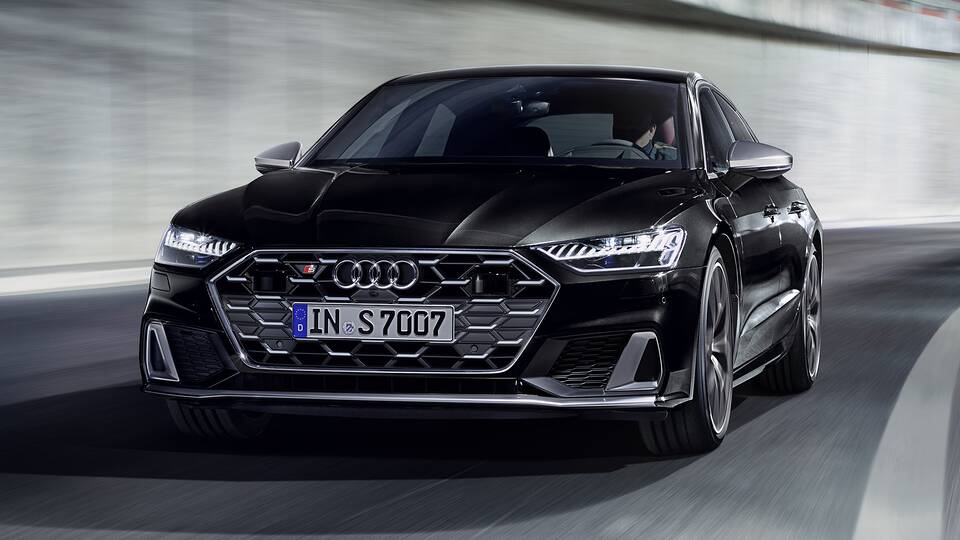 2025 Audi S7 driving front view