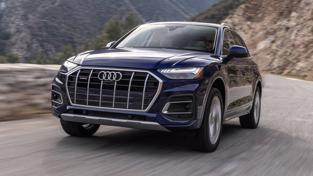 2024 Audi Q5 driving front view