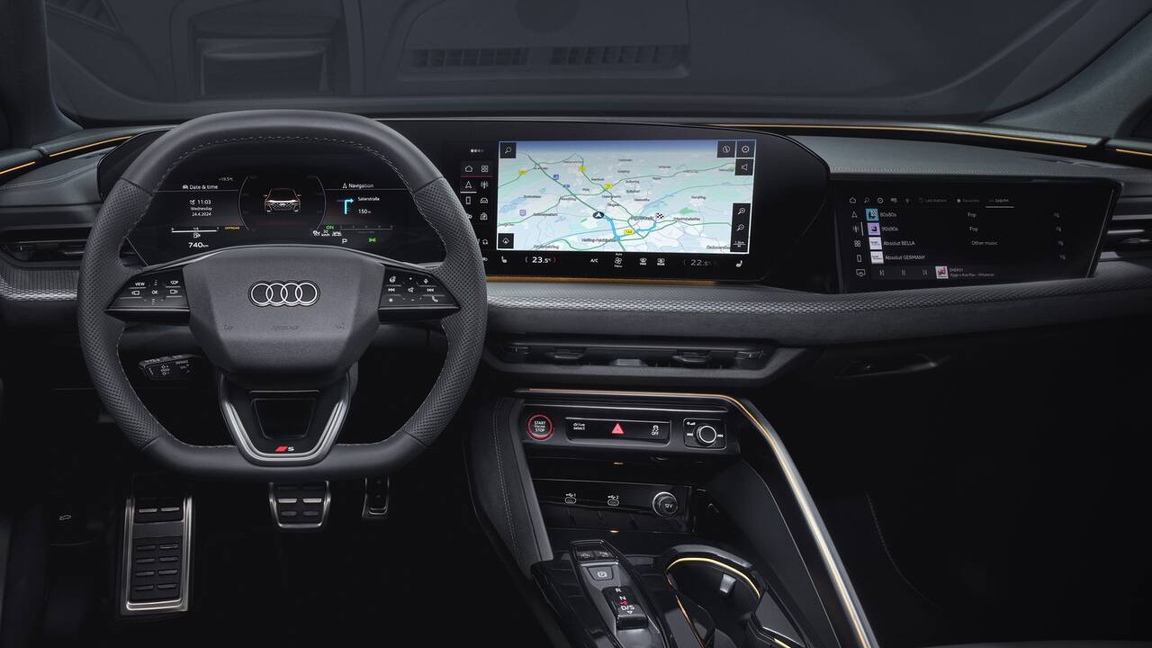2025 Audi Q5 front interior - dashboard