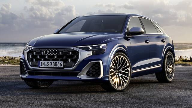 2024 Audi SQ8 parked front view