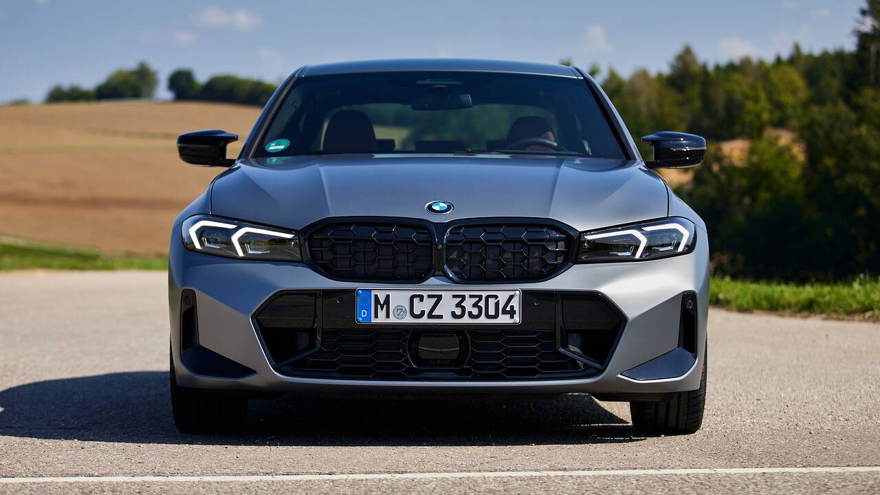 2024 BMW M340i parked front view