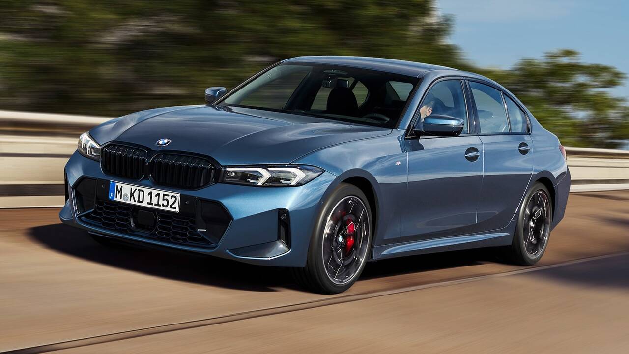 2025 BMW 3 Series driving front view