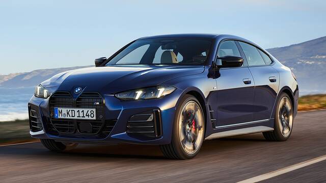 2025 BMW M440i Gran Coupe driving front view