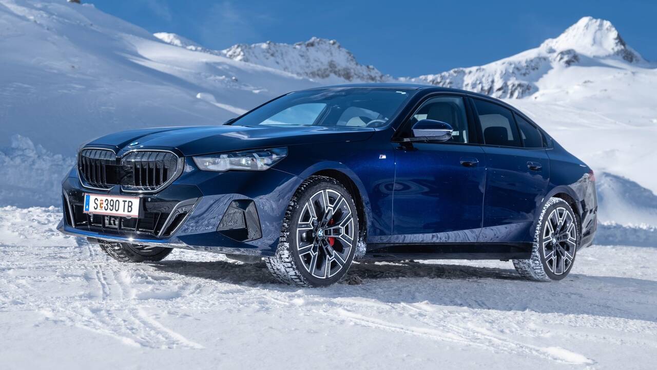 2025 BMW 5 Series parked front view