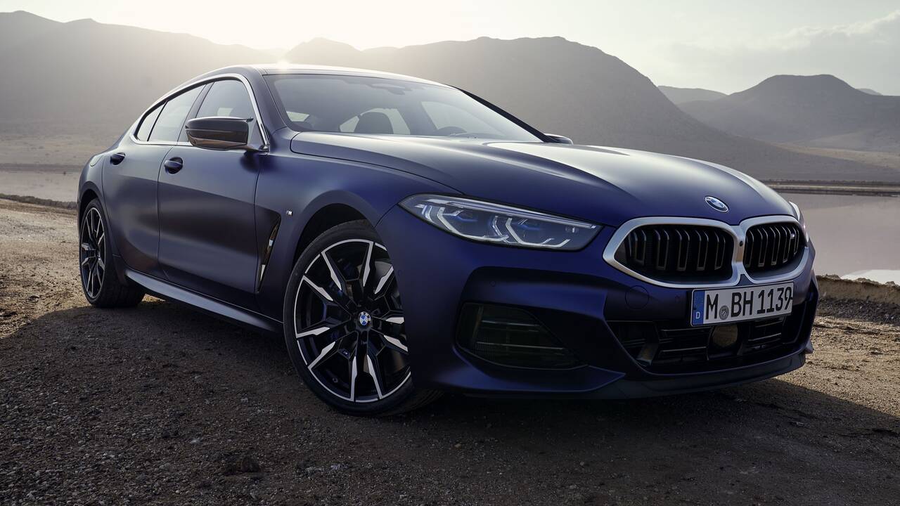 2025 BMW 8 Series Gran Coupe parked front view