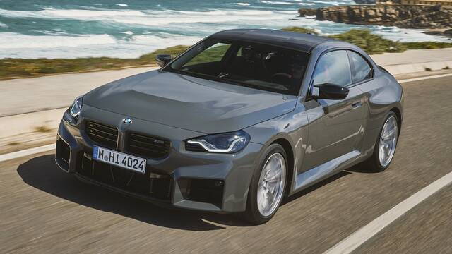 2025 BMW M2 driving front view