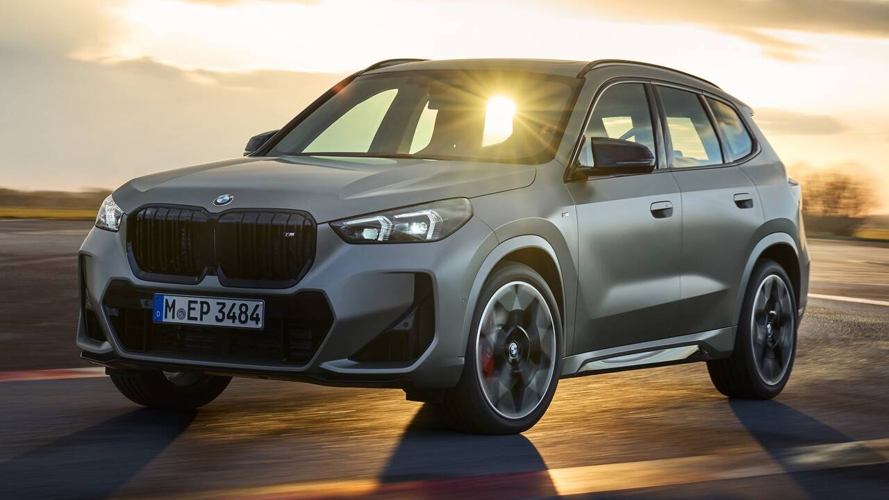 2024 BMW X1 M35i xDrive driving front view