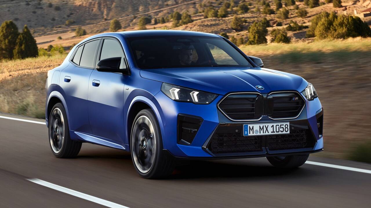 2024 BMW X2 M35i driving front view