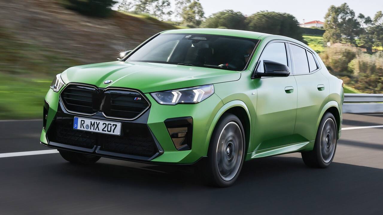 2025 BMW X2 M35i driving front view