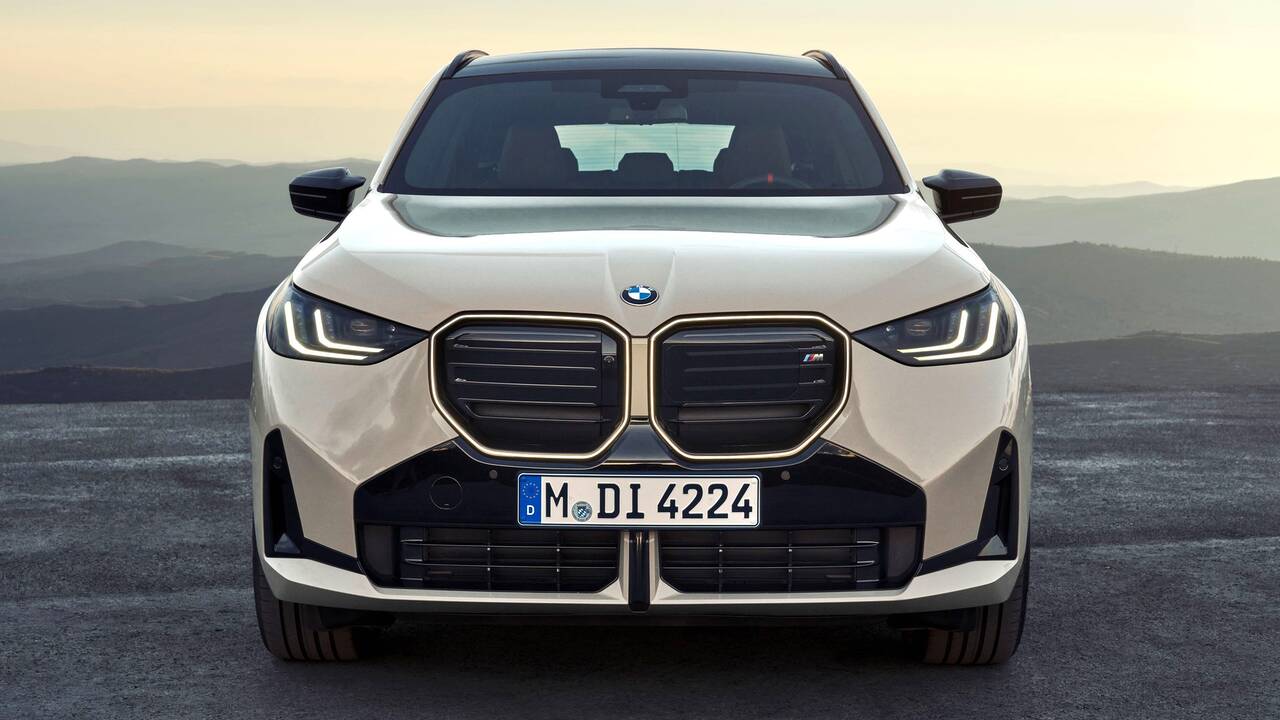 2025 BMW X3 M50 parked front view closeup