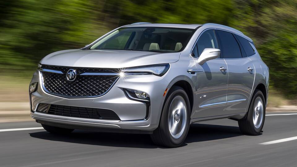 2024 Buick Enclave driving front view