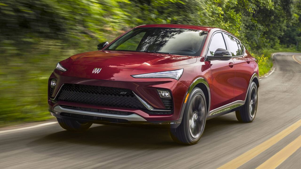2025 Buick Envista driving front view