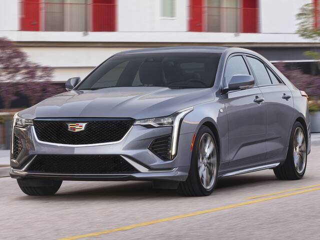 2024 Cadillac CT4 driving front view