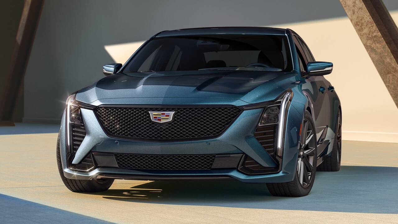 2025 Cadillac CT5 parked front view
