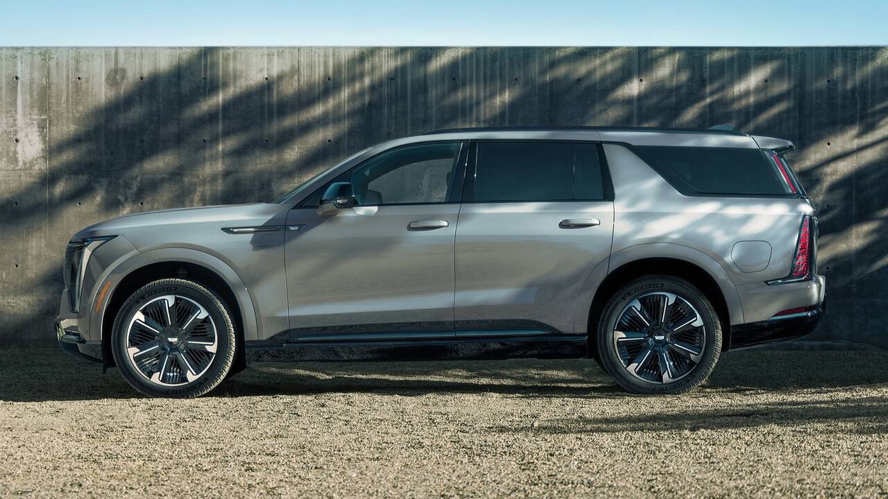 2026 Cadillac Escalade IQL parked side view