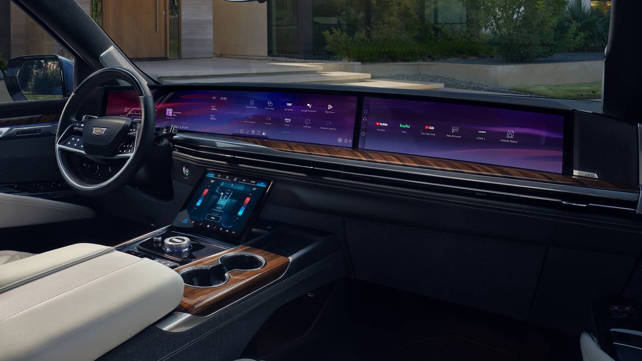 2025 Cadillac Escalade front interior - dashboard