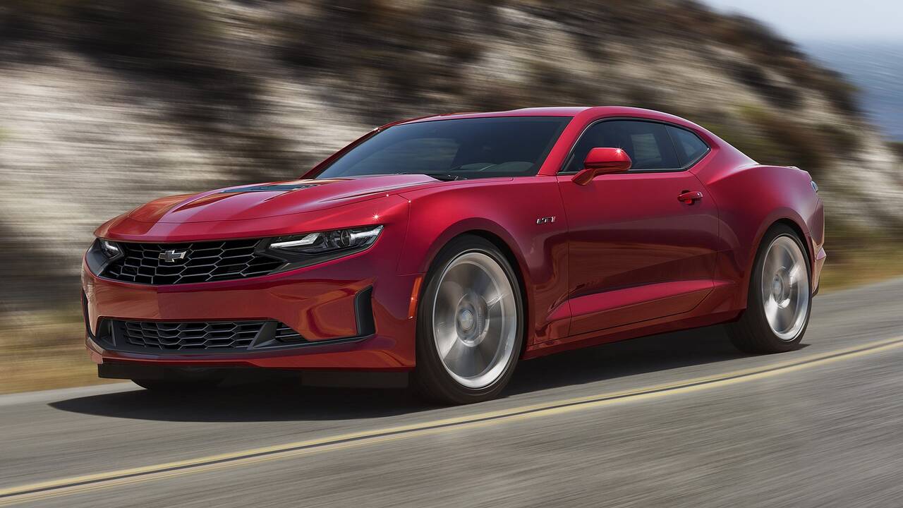 2024 Chevrolet Camaro LT1 driving front view