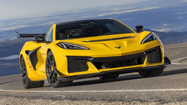 2025 Chevrolet Corvette ZR-1 parked front view