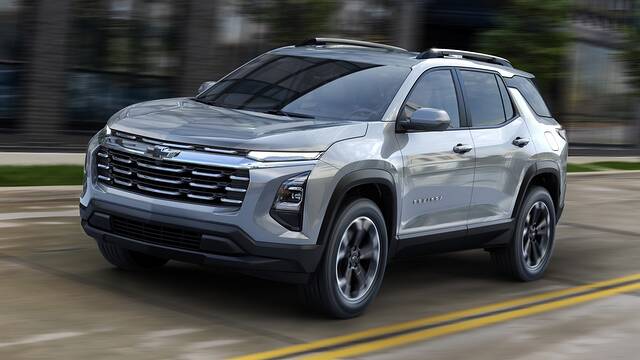 2025 Chevrolet Equinox driving front view