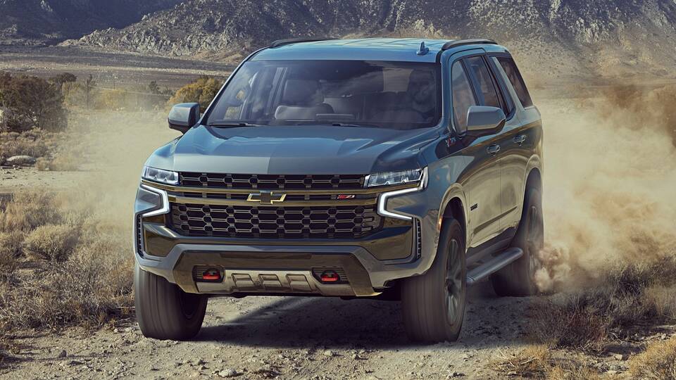 2024 Chevrolet Tahoe Z71 driving front view