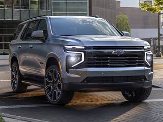 2025 Chevrolet Tahoe driving front view